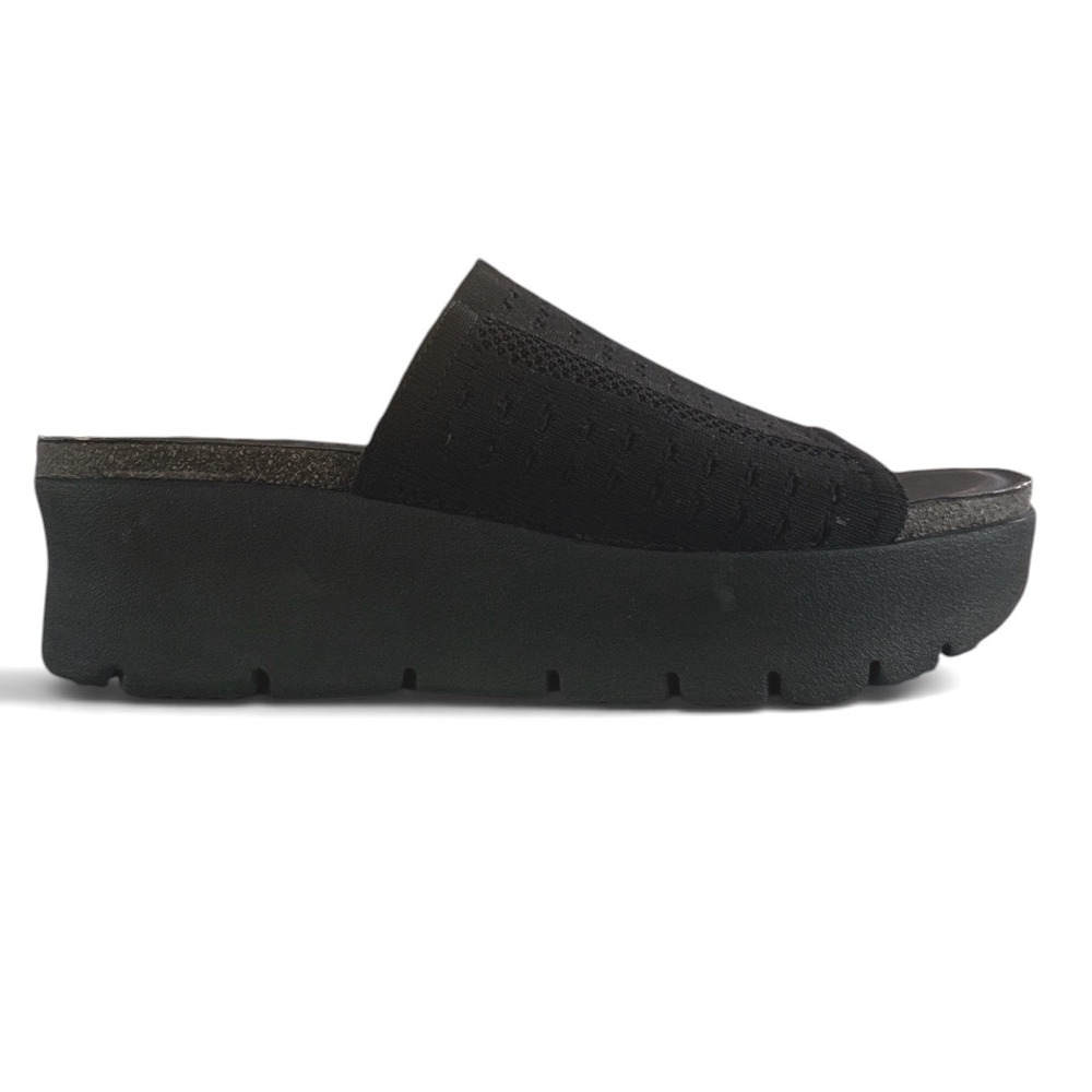 OTBT Knit Platform Slide Sandals